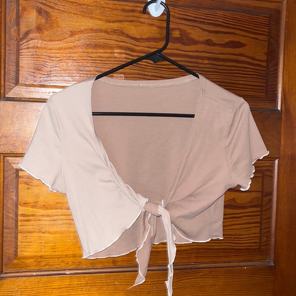 Two toned wrap shirt - Picture 1 of 1